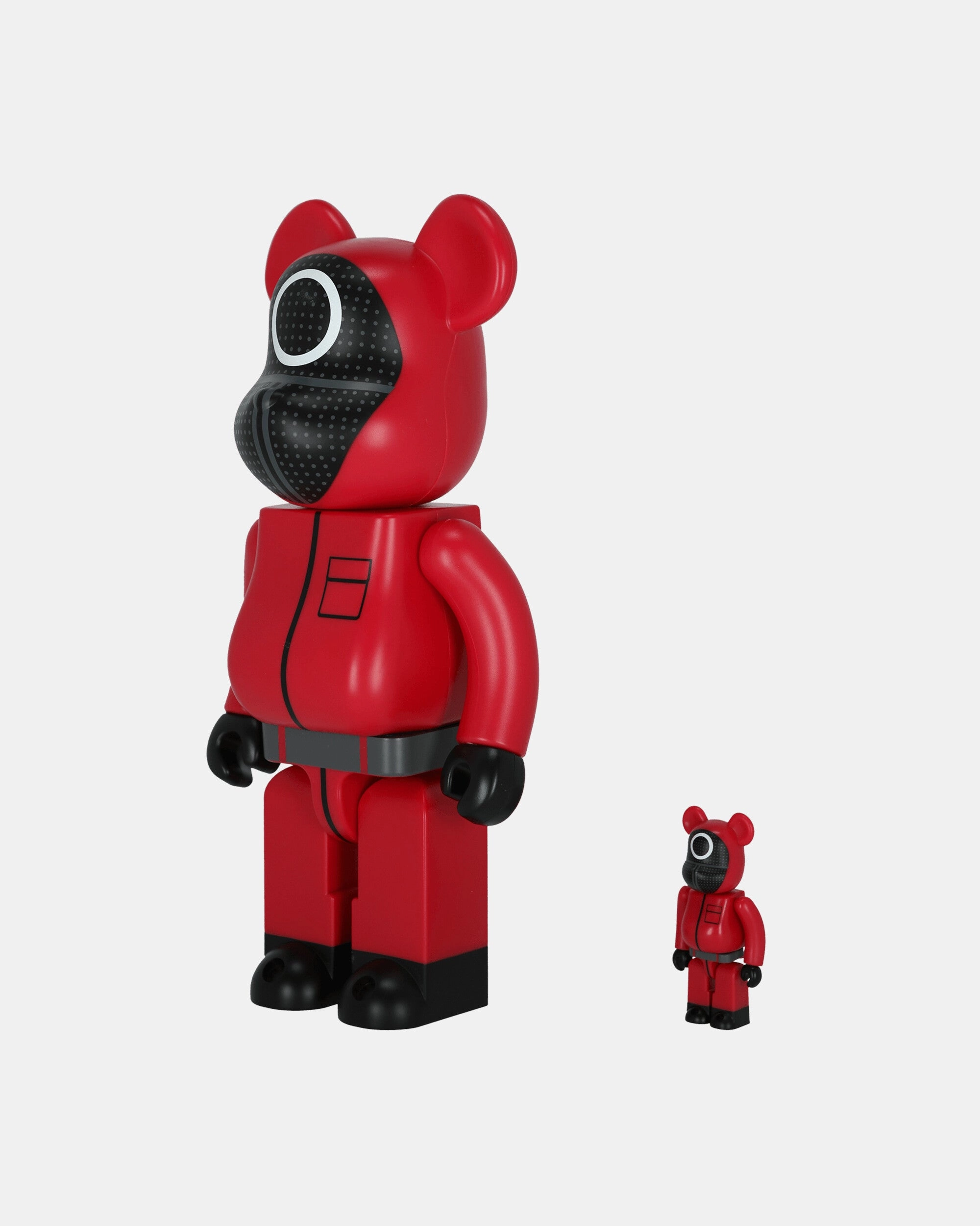 100%   400% Squid Game Guard Circle Be@rbrick Multicolor