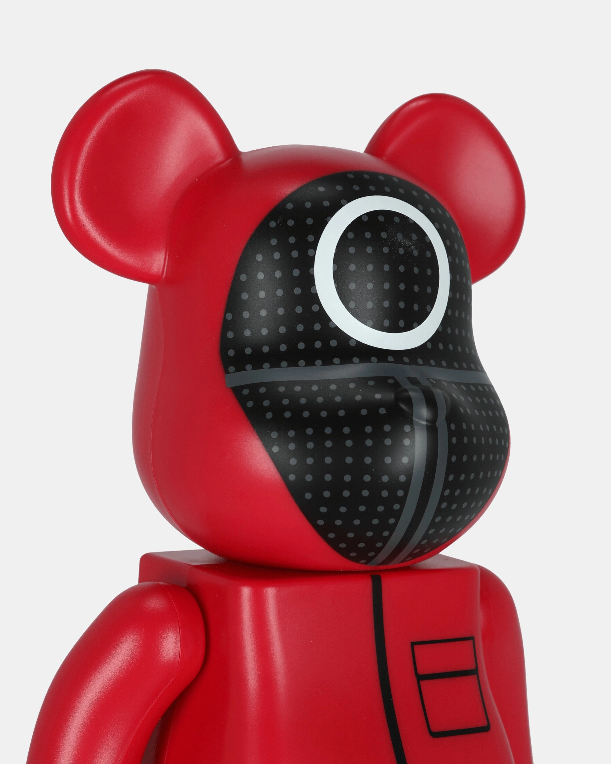 100%   400% Squid Game Guard Circle Be@rbrick Multicolor