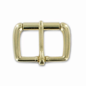 1.5" Solid Brass #4 Roller Buckle