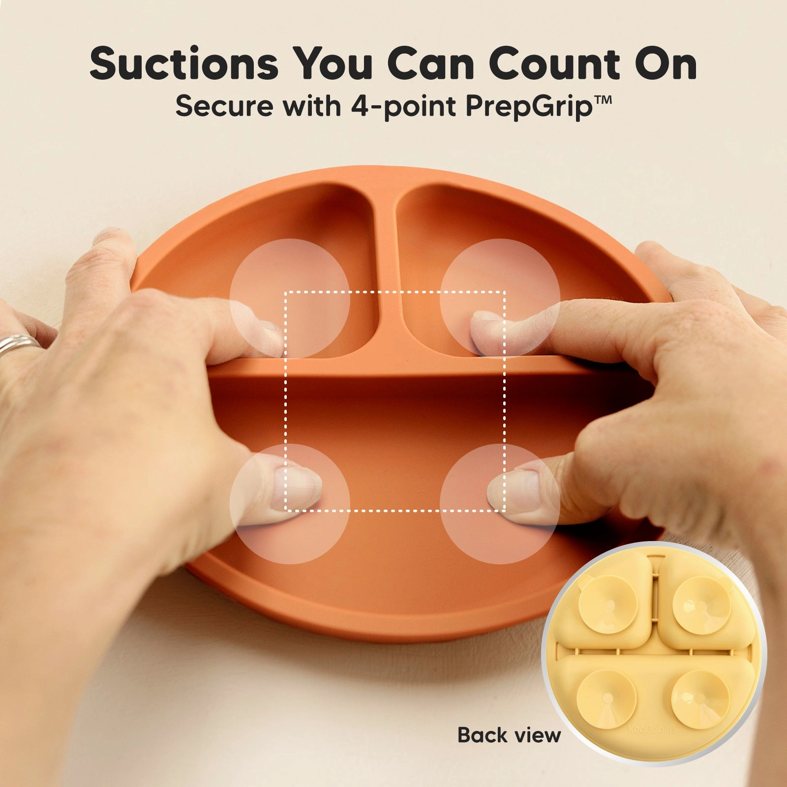3-Pack Prep Silicone Suction Plates (Valiant)