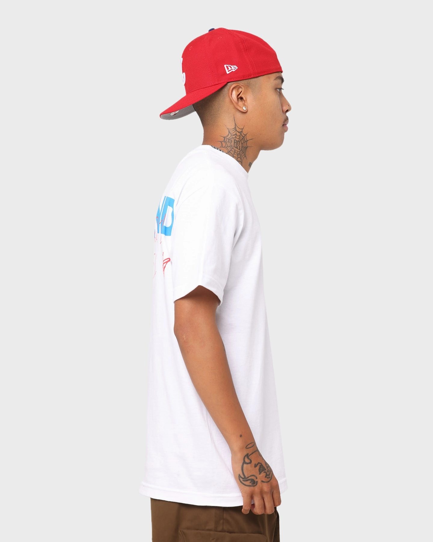 4HUNNID Never Been Short Sleeve T-Shirt White