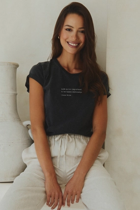 "Too Important" Roll With It Tee