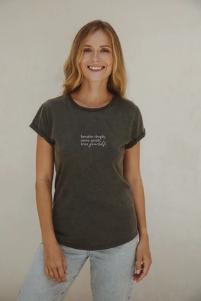 "Trust yourself" Roll With It Tee