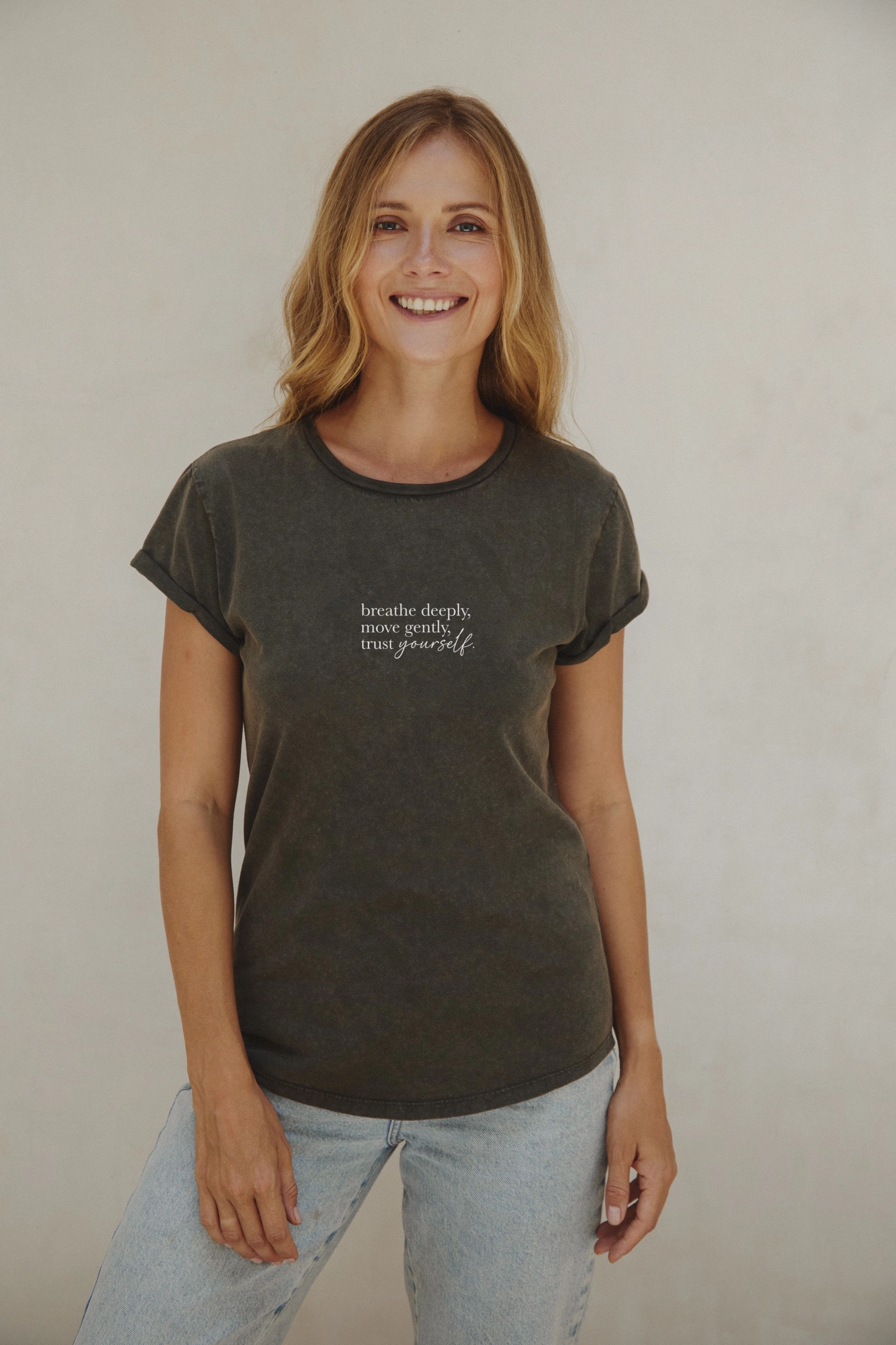 "Trust yourself" Roll With It Tee