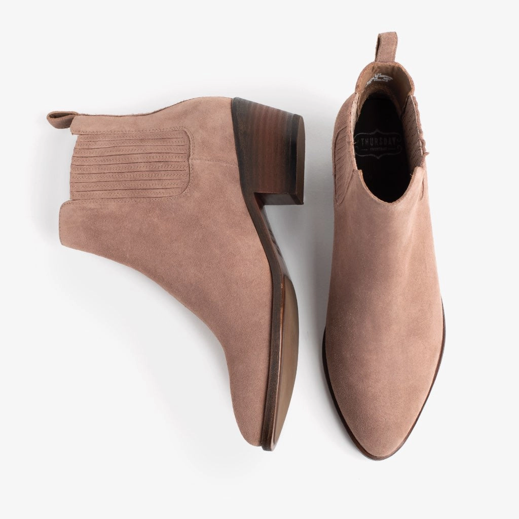 [S] Dreamer Bootie | Rose Brown