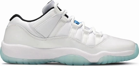 Air Jordan 11 Retro Low GS 'Legend Blue' 2021 SKU 528896 117 - Authentic - New in Box