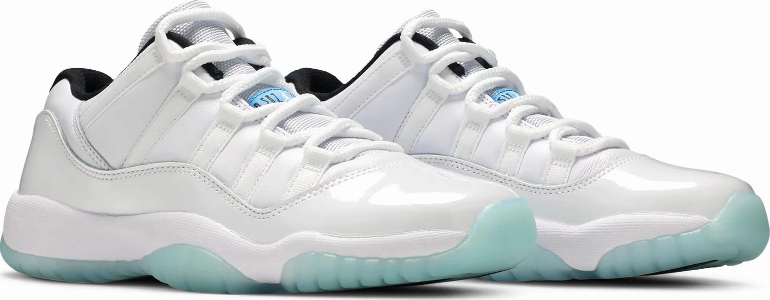 Air Jordan 11 Retro Low GS 'Legend Blue' 2021 SKU 528896 117 - Authentic - New in Box