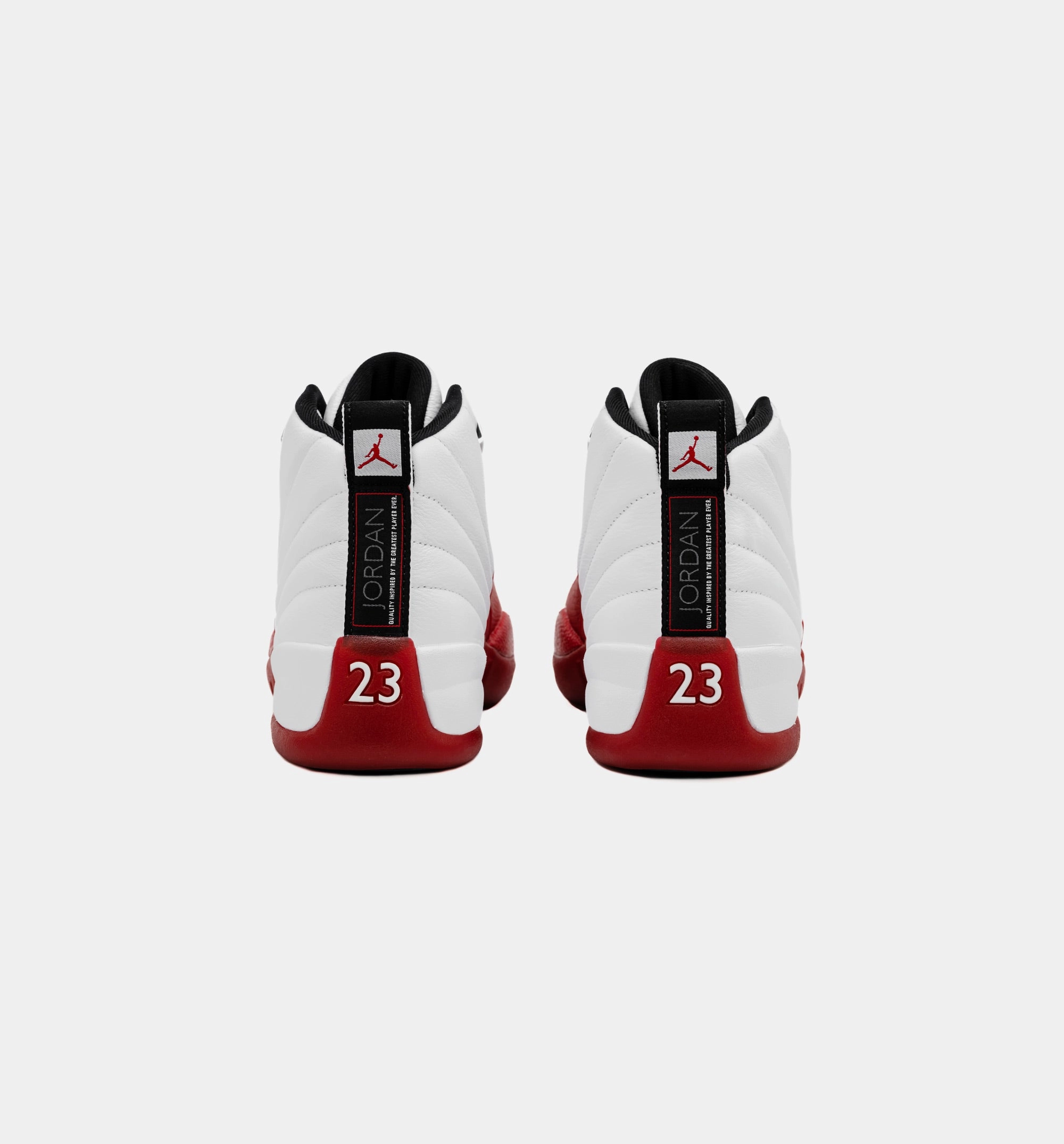 Air Jordan 12 Retro Cherry Mens Basketball Shoe - Red/White Free Shipping