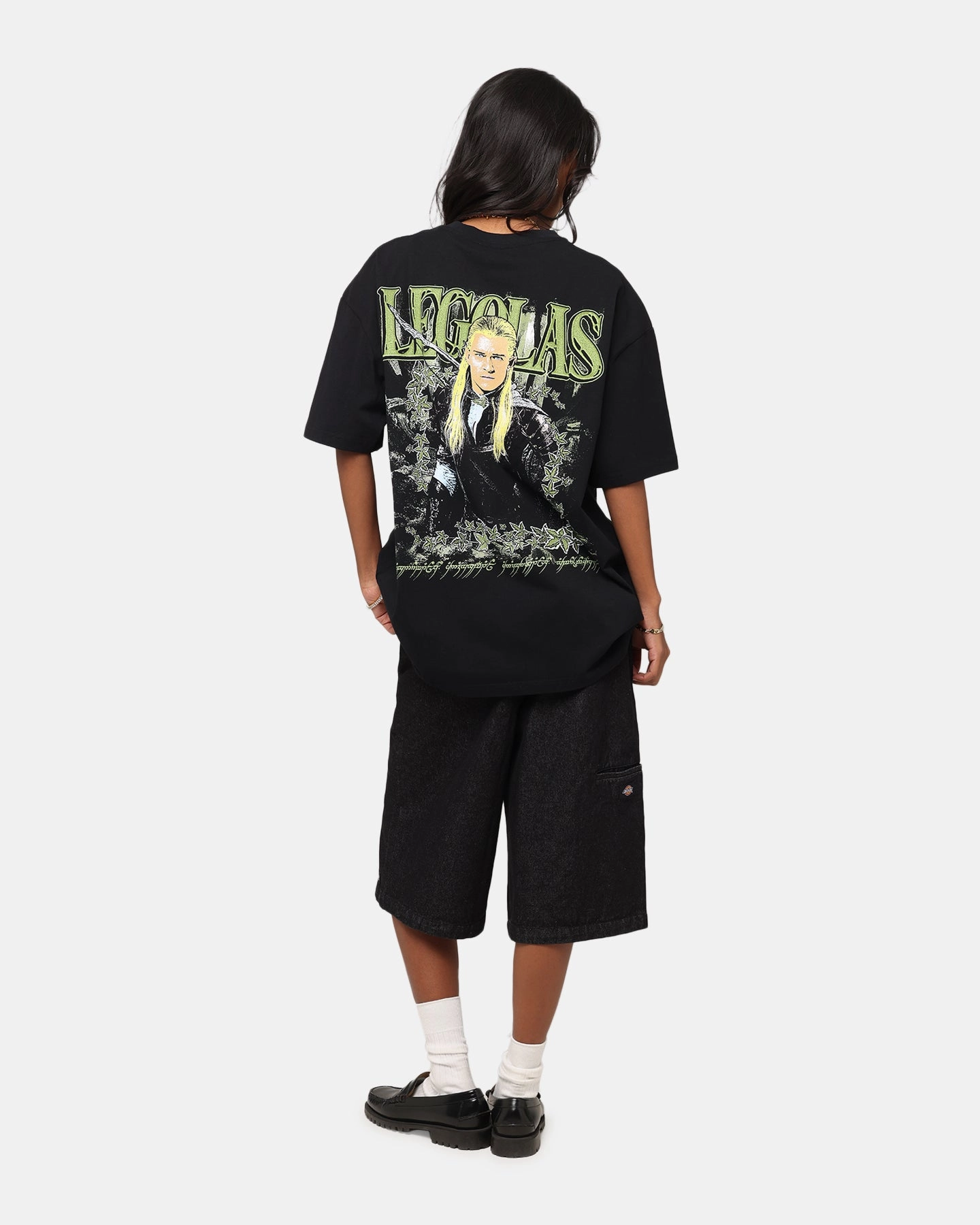 American Thrift X The Lord Of The Rings Legolas Heavy T-Shirt Black