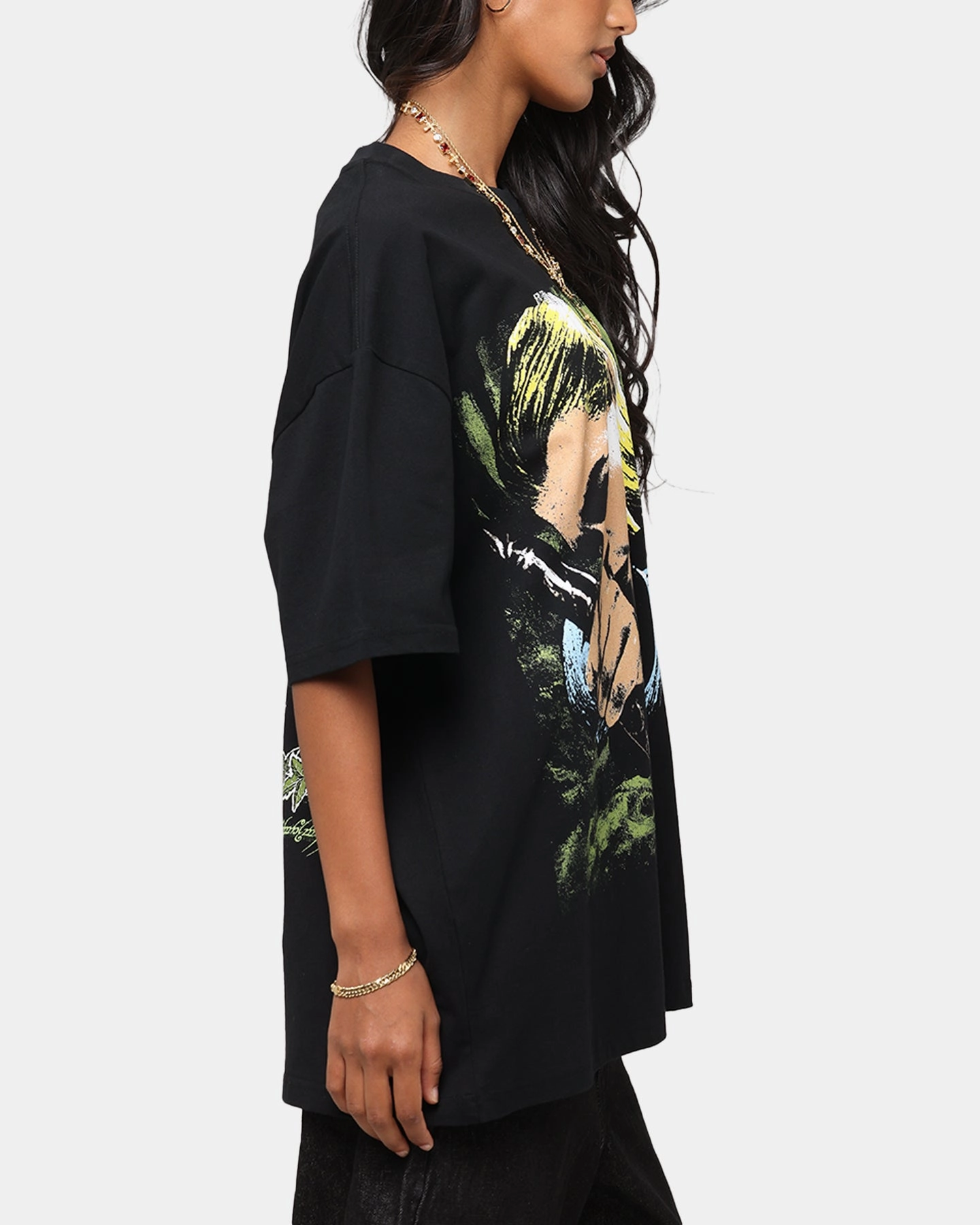 American Thrift X The Lord Of The Rings Legolas Heavy T-Shirt Black