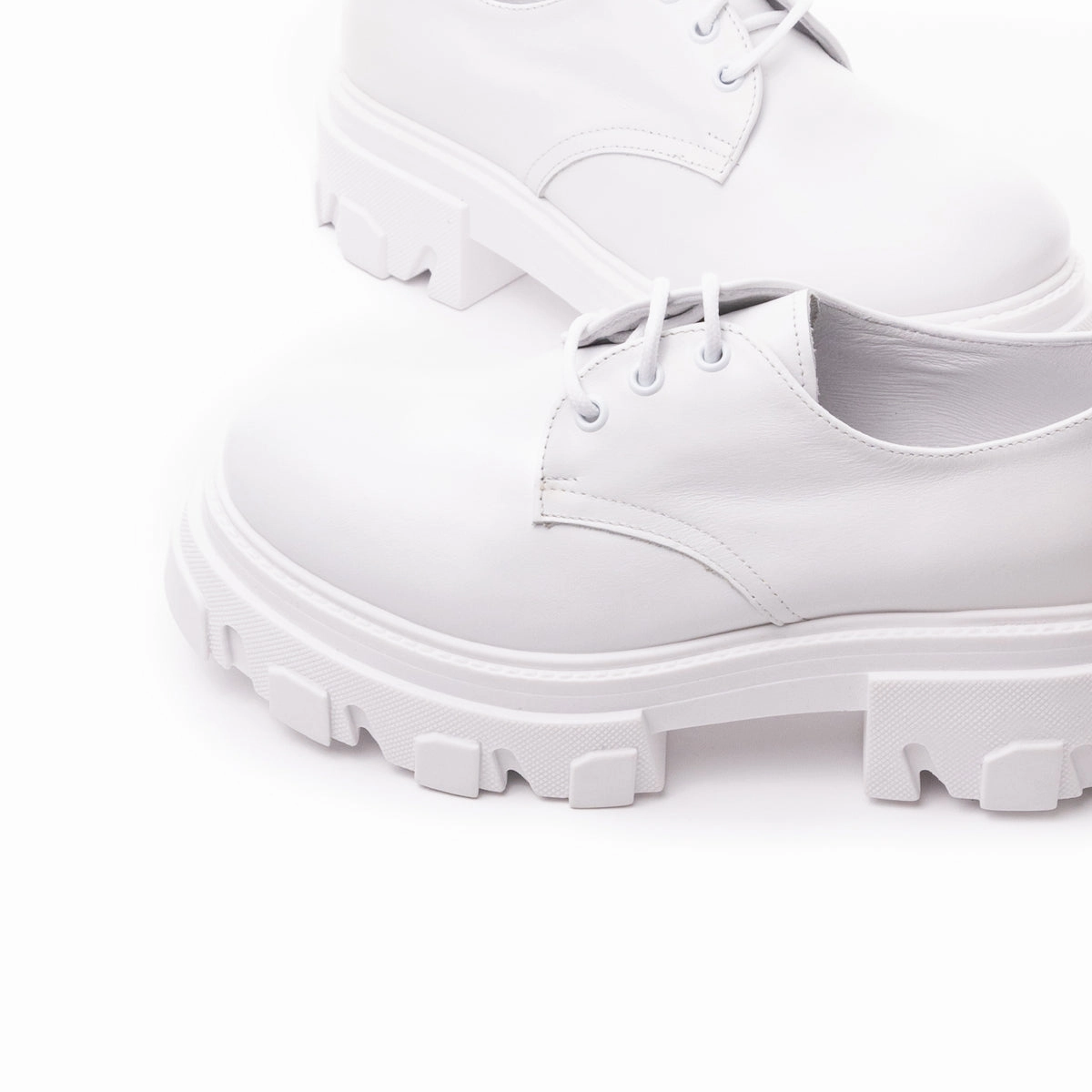Baku White Leather