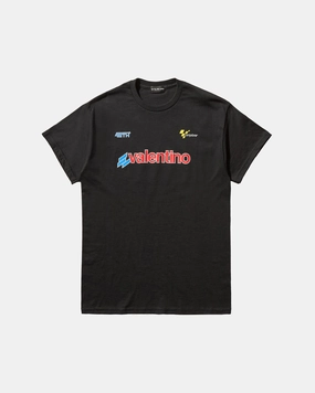 Bleu Mode 'Valentino 46' Tribute T-Shirt Black