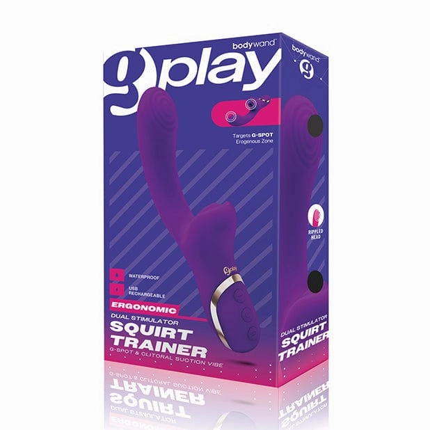 Bodywand - XGen G Play Dual Stimulation Squirt Trainer Rabbit Vibrator (Purple)