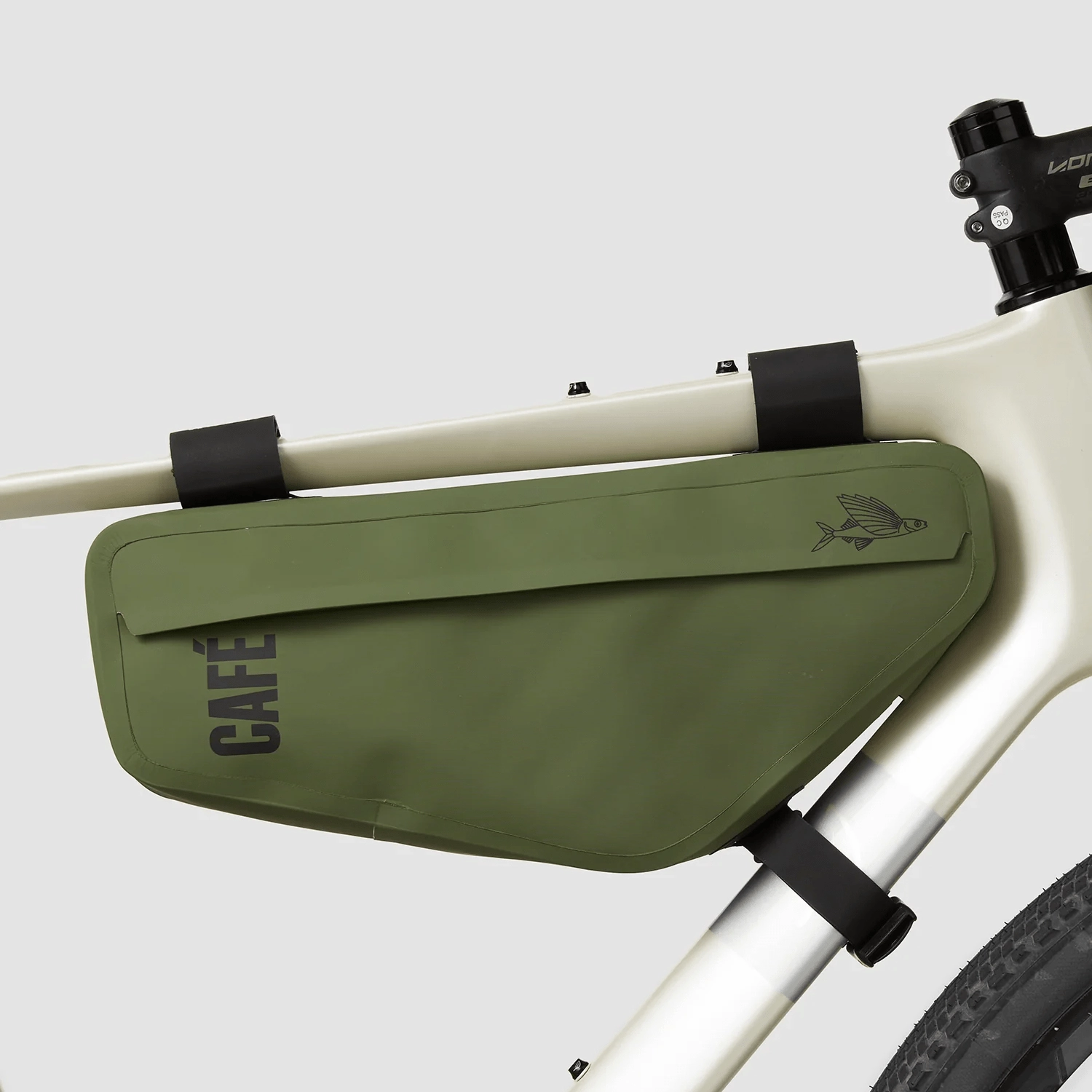 Café du Cycliste Frame Bag Khaki