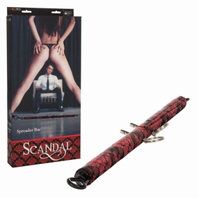 California Exotics - Scandal Spreader Bar (Red)