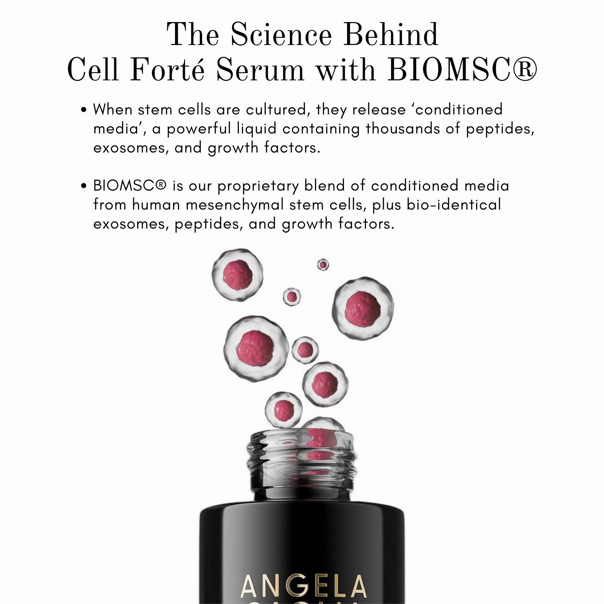 Cell Forté Serum with BIOMSC