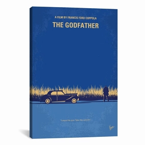 Chungkong THE GODFATHER MINIMAL MOVIE POSTER