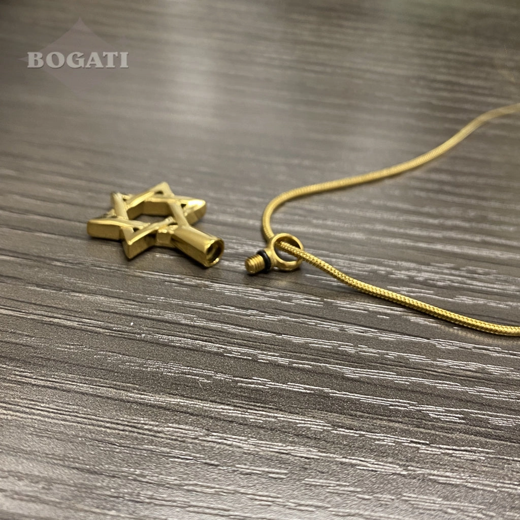 CLEARANCE - J-018 - Star of David - Pendant with Chain