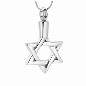CLEARANCE - J-018 - Star of David - Pendant with Chain