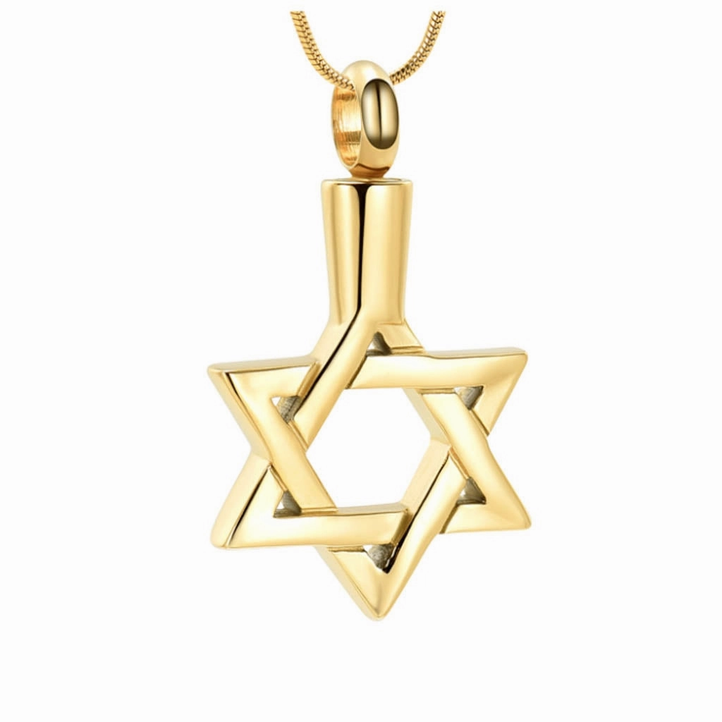 CLEARANCE - J-018 - Star of David - Pendant with Chain