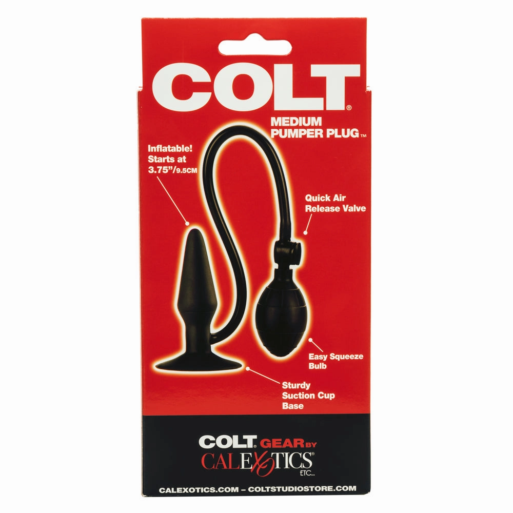 Colt Inflatable Anal Pumper Plug - Medium