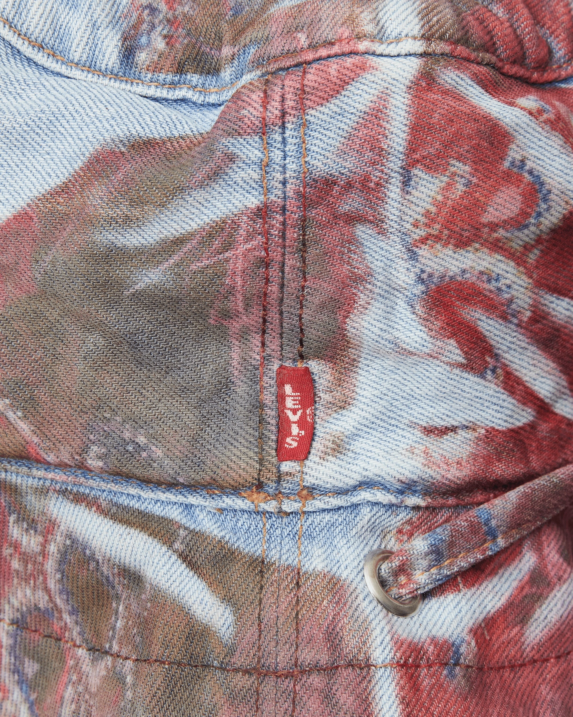 Denim Tears Printed Hat Multicolor