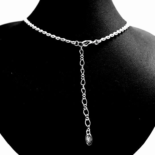 Double Chain of Rosy Crystal Plating Necklace Set