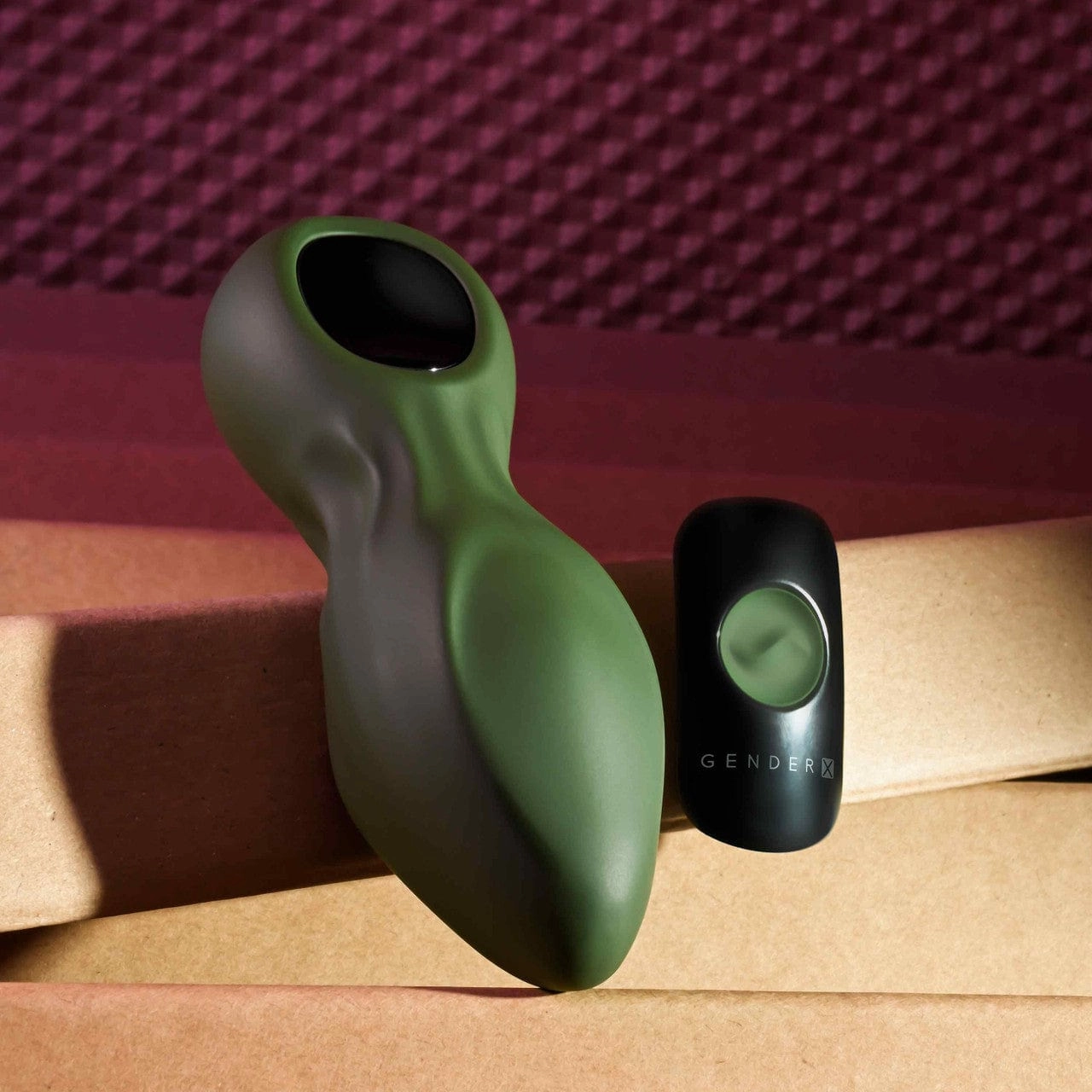 Evolved - Gender X My Secret Garden Vibrating Anal Plug (Green)