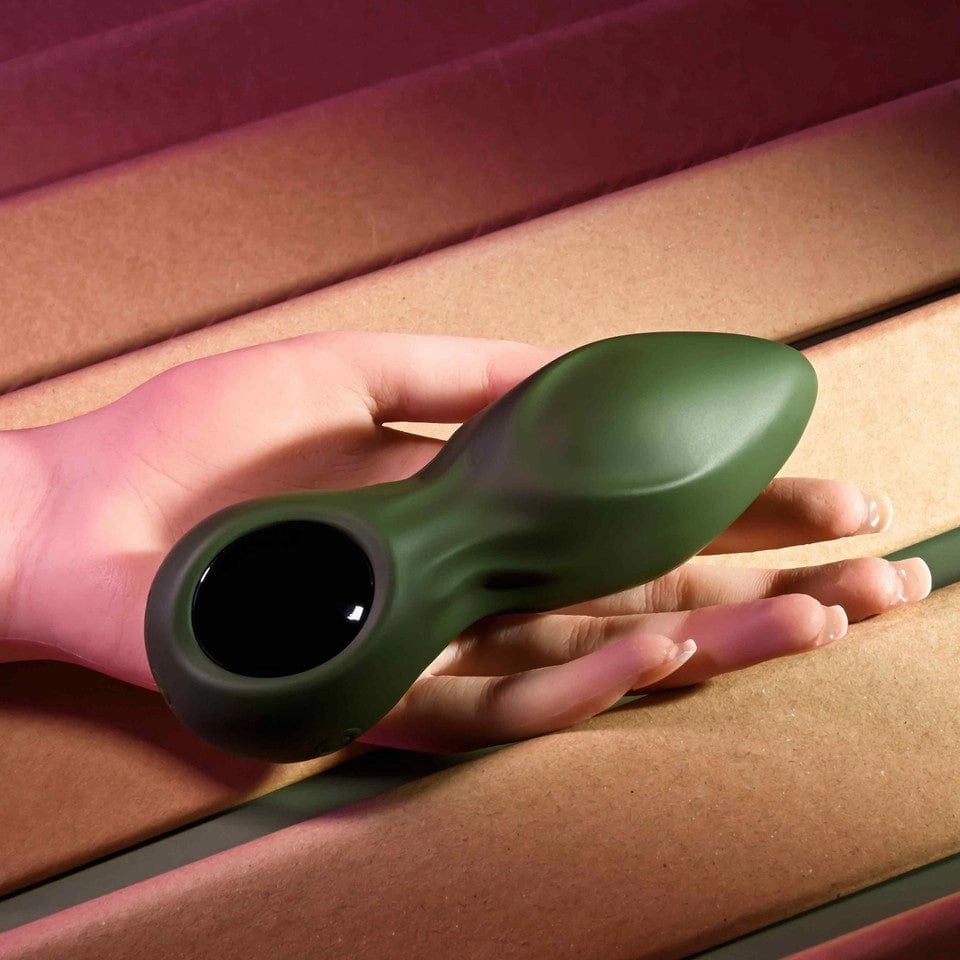 Evolved - Gender X My Secret Garden Vibrating Anal Plug (Green)
