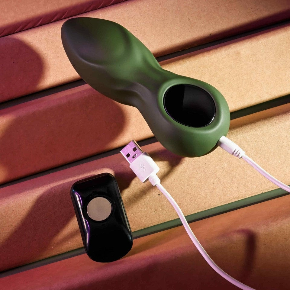 Evolved - Gender X My Secret Garden Vibrating Anal Plug (Green)