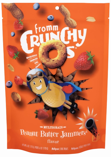 Fromm Crunchy O's Peanut Butter Jammers Dog Treats