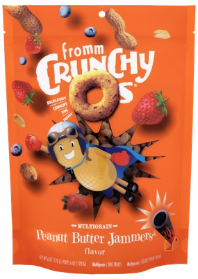 Fromm Crunchy O's Peanut Butter Jammers Dog Treats