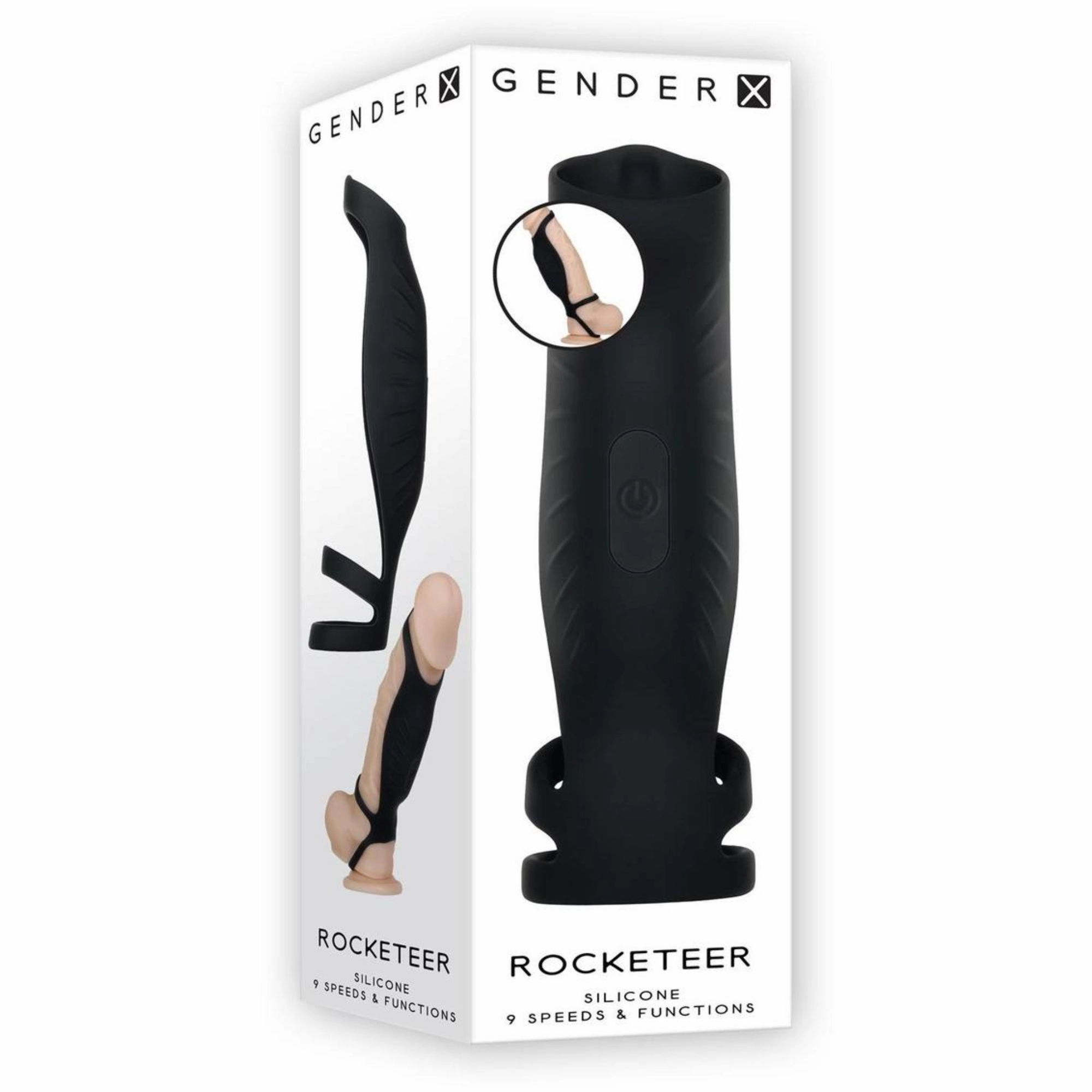 Gender X Rocketeer Rechargeable Penis Sleeve