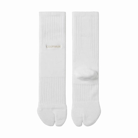 GSP-01 Logo Tabi Socks 'White'