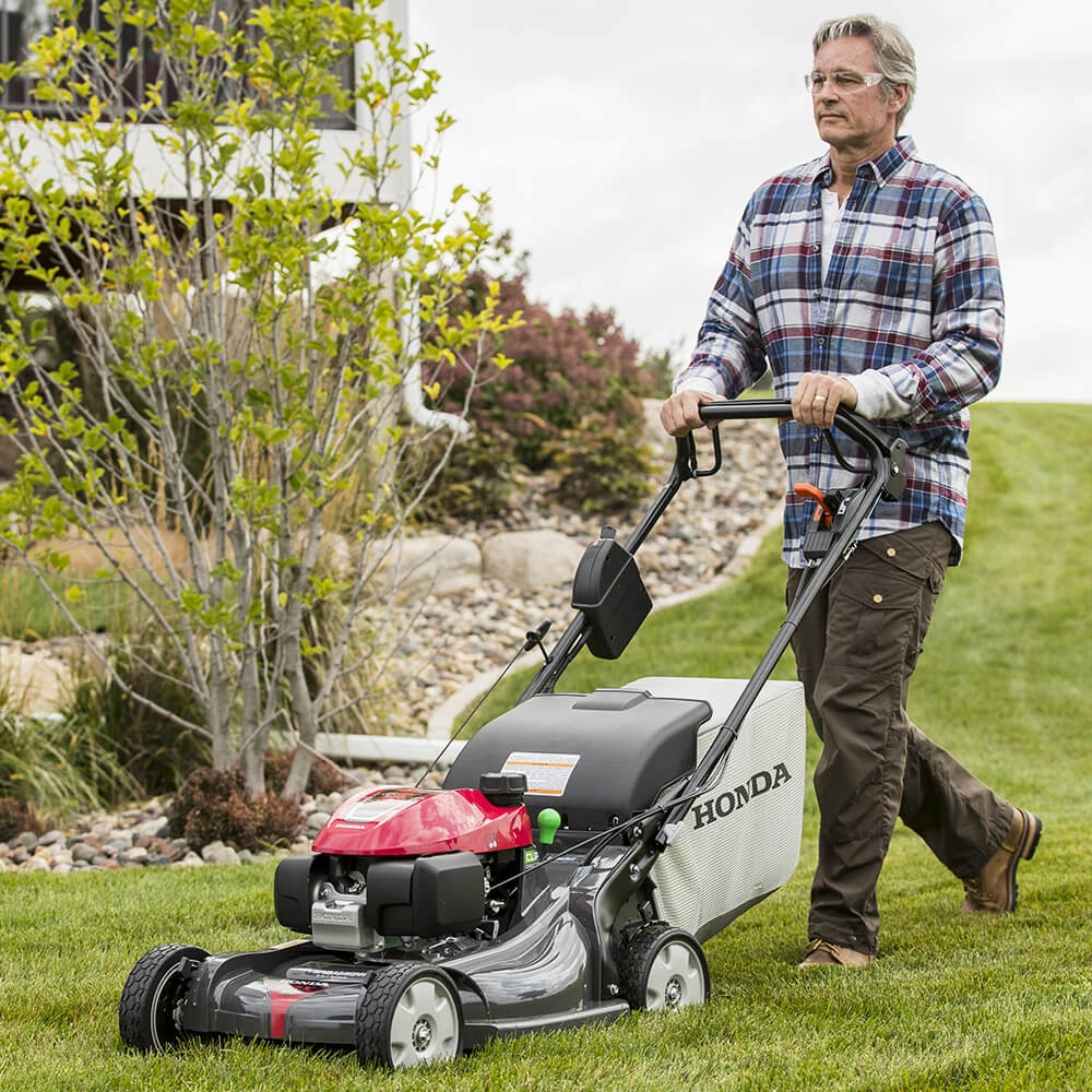 Honda HRX217VLA 21" 4-in-1 Versamow Self-Propelled Twin Blade Lawn Mower - Recon