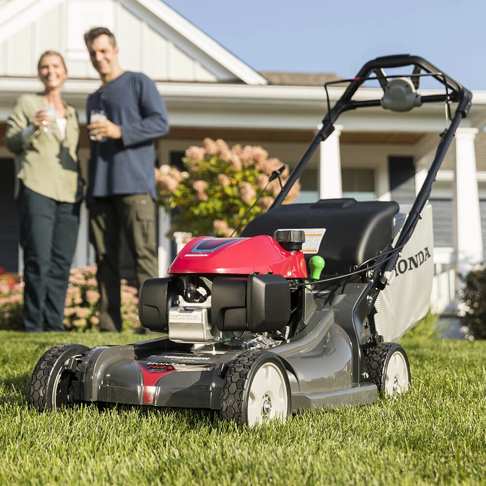 Honda HRX217VLA 21" 4-in-1 Versamow Self-Propelled Twin Blade Lawn Mower - Recon