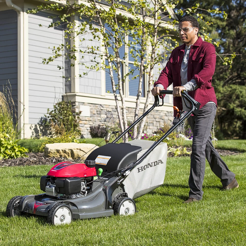 Honda HRX217VLA 21" 4-in-1 Versamow Self-Propelled Twin Blade Lawn Mower - Recon
