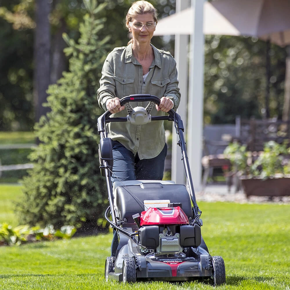 Honda HRX217VLA 21" 4-in-1 Versamow Self-Propelled Twin Blade Lawn Mower - Recon