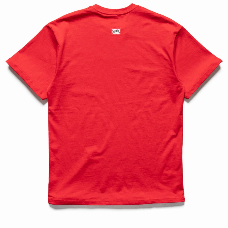 Ice Cream Outline Tee - Racing Red