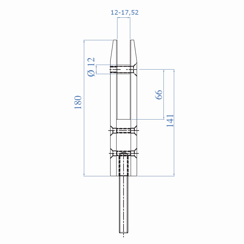 Inox® Glass Clamp