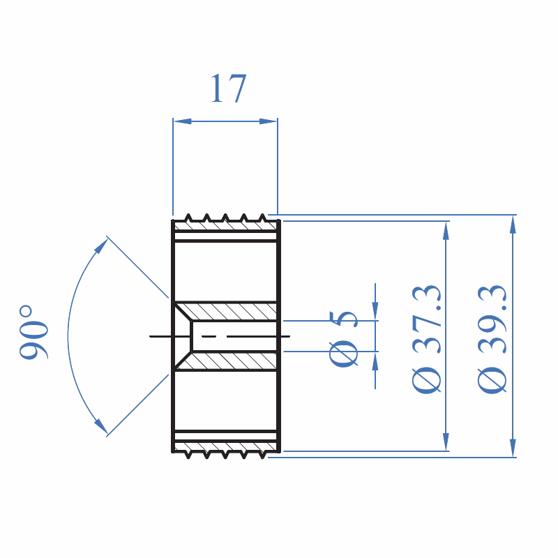 Inox® Plastic Support For End Caps & Fittings