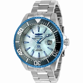 Invicta Men's Watch - Pro Diver Automatic Platinum Dial Silver Tone Bracelet | 23303