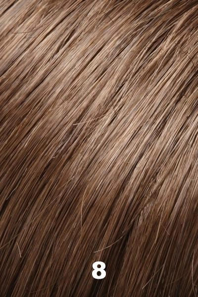 Jon Renau Toppers - EasiPart French 18" (#741) - Remy Human Hair