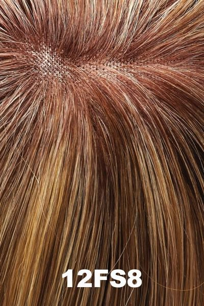 Jon Renau Toppers - EasiPart French 8" (#739) - Remy Human Hair