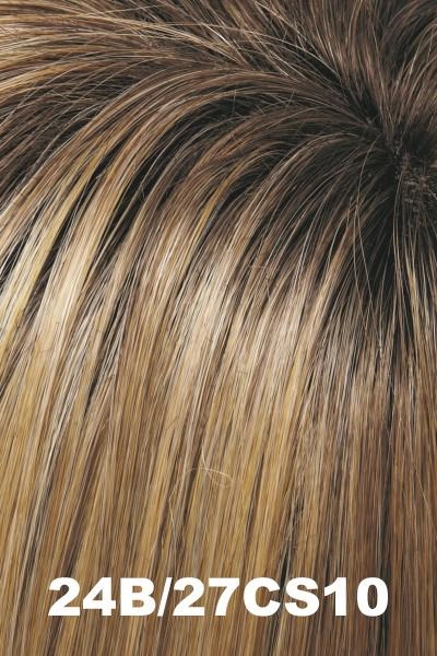 Jon Renau Toppers - EasiPart French 8" (#739) - Remy Human Hair