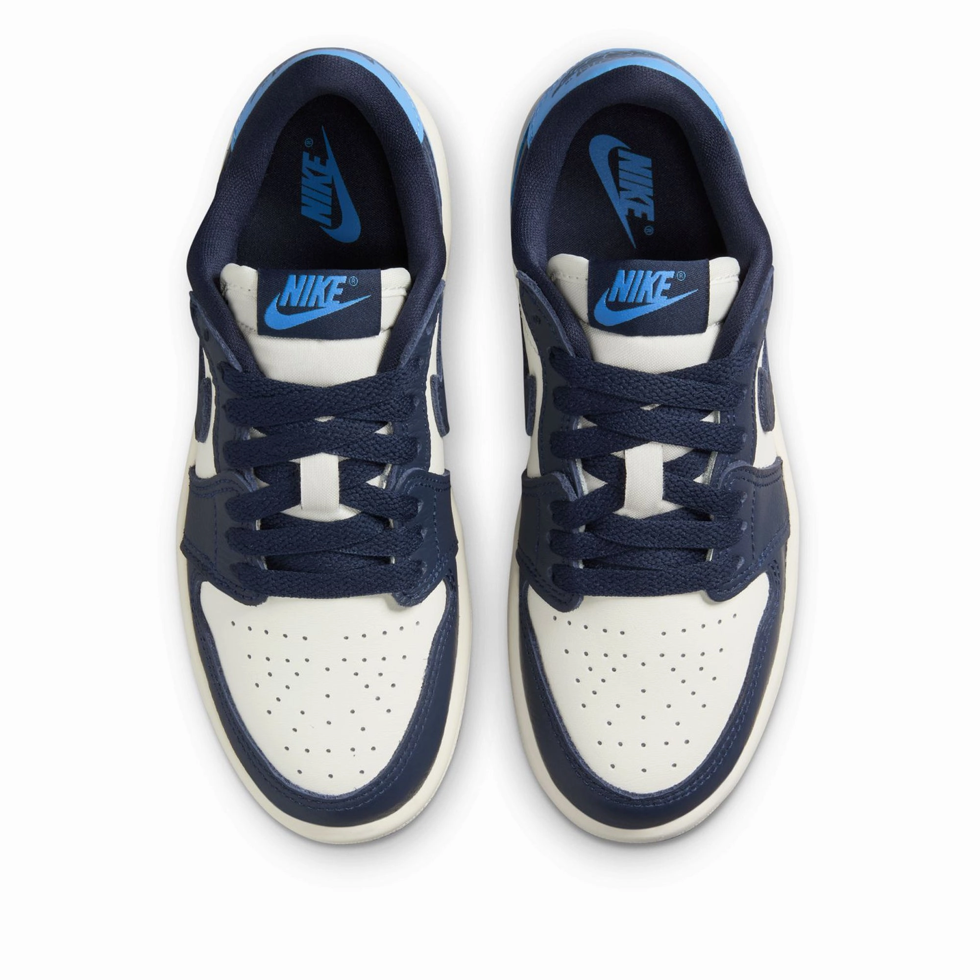 Jordan 1 Retro Low OG (PS) - Obsidian/University Blue