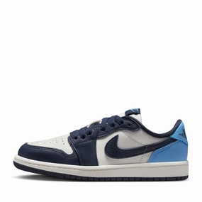 Jordan 1 Retro Low OG (PS) - Obsidian/University Blue