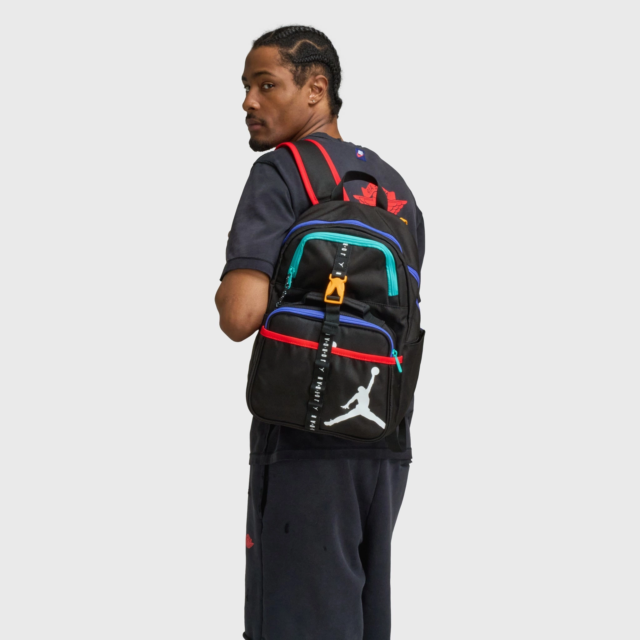 Jordan Air Jordan Lunch Backpack White / Black