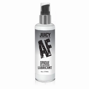 Juicy Af Water-Based Creamy White Opaque  Lubricant - 4 Oz