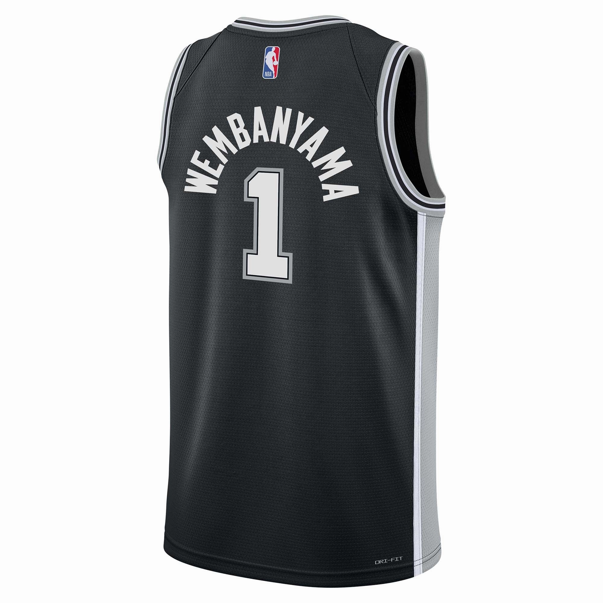 Junior's NBA San Antonio Spurs Victor Wembanyama Swingman Icon Jersey